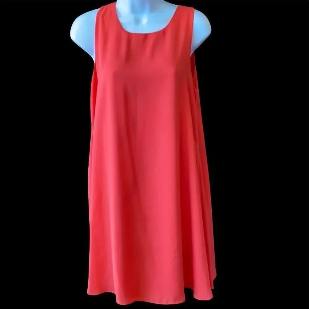 Sans Souci Sleeveless Chiffon Shift Dress Size M